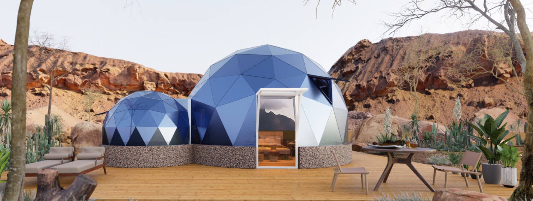 岳阳县球形智能光伏玻璃星空房